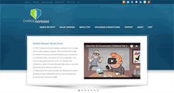 Desktop Screenshot of chargedefense.com